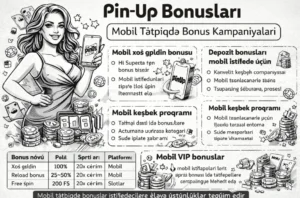 pin up mobil bonuslar azərbaycan kazino kampaniyaları